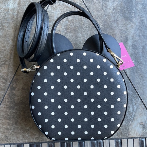 Kate Spade: disney x kate spade new york minnie mouse crossbody bag - Picture 6 of 16